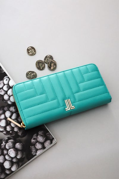 LANVIN en Bleu ランバン オン ブルー ベルシー 小銭入れ付き長財布（ラウンドファスナー式 ） 482660