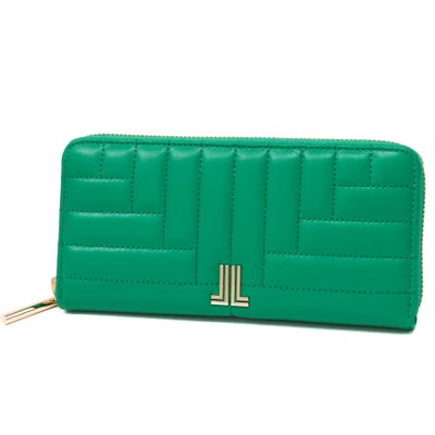LANVIN en Bleu ランバン オン ブルー ベルシー 小銭入れ付き長財布（ラウンドファスナー式 ） 482660