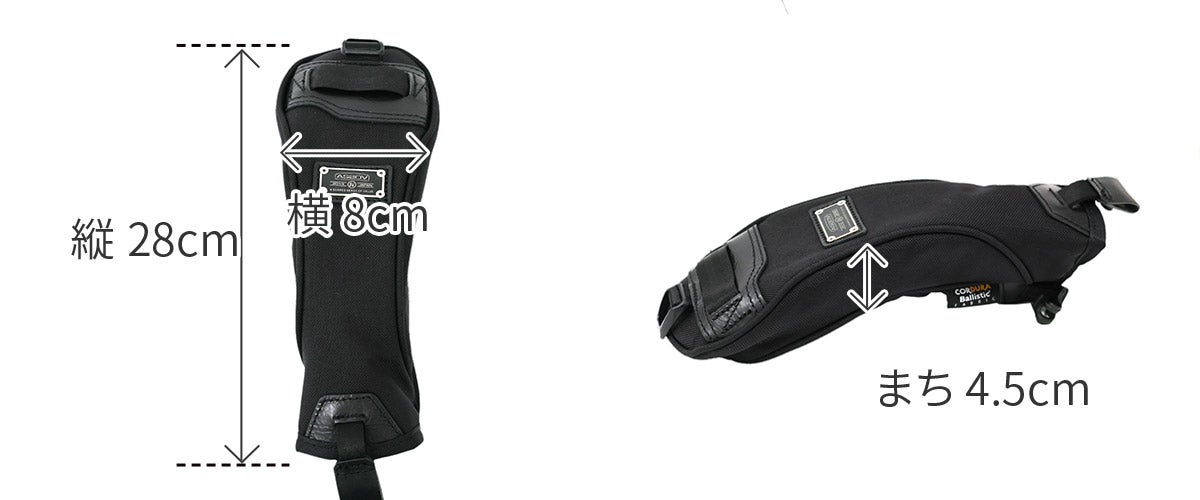 AS2OV アッソブ GOLF EXCLUSIVE BALLISTIC NYLON ヘッドカバー ユーティリティ用 062204