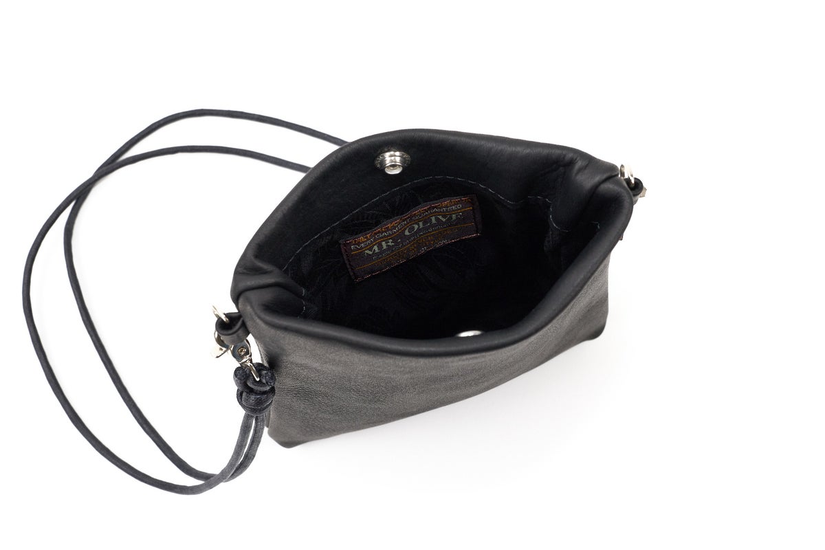 MR.OLIVE E.O.I ミスターオリーブ イーオーアイ IMPERMA-LEATHER インパーマレザー TINY SACOCHE ME679
