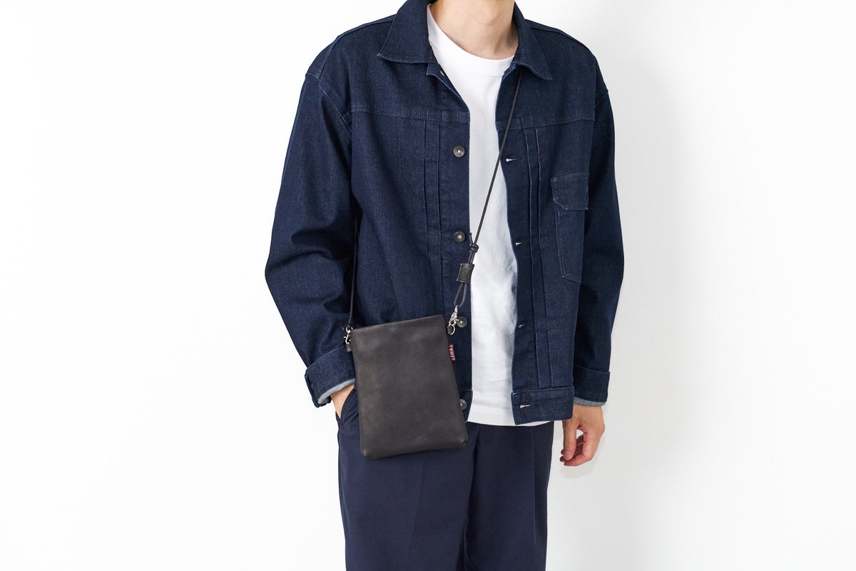 MR.OLIVE E.O.I ミスターオリーブ イーオーアイ IMPERMA-LEATHER インパーマレザー TINY SACOCHE ME679