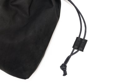 MR.OLIVE E.O.I ミスターオリーブ イーオーアイ IMPERMA-LEATHER インパーマレザー DRAWSTRING BAG ME698
