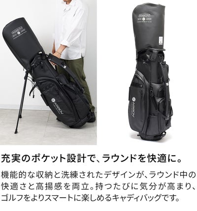 AS2OV アッソブ GOLF POLYCA キャディバッグ 622500