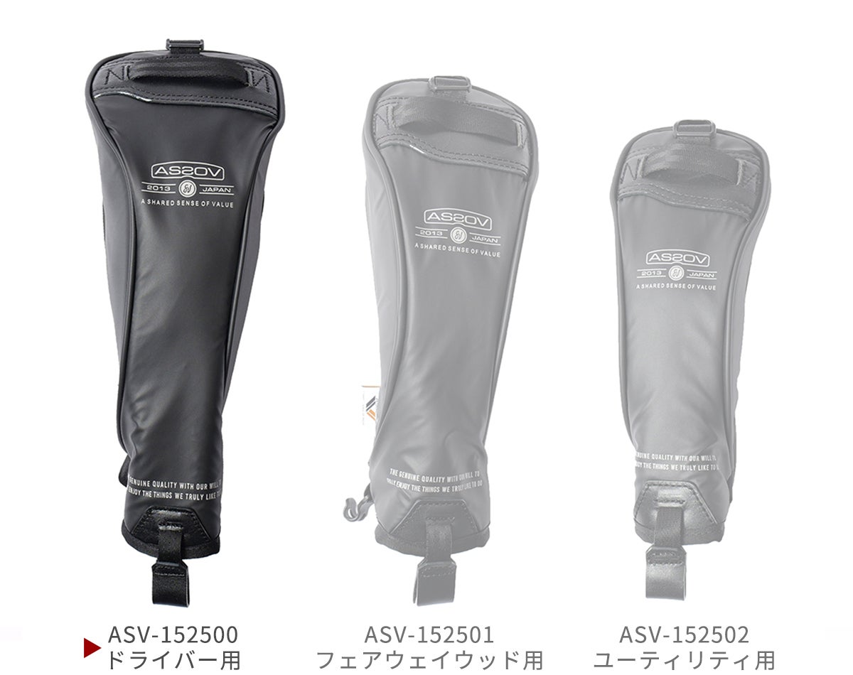 AS2OV アッソブ GOLF POLYCA ヘッドカバー ドライバー用 152500