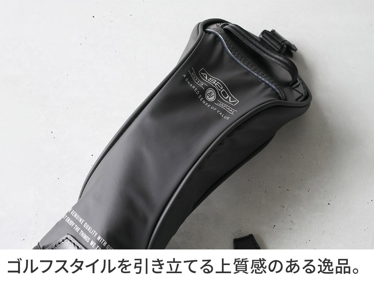 AS2OV アッソブ GOLF POLYCA ヘッドカバー フェアウェイウッド用 152501