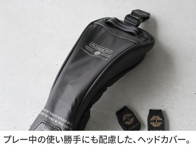 AS2OV アッソブ GOLF POLYCA ヘッドカバー ユーティリティ用 152502