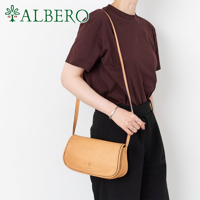ALBERO アルベロ NATURALE ナチュラーレ ショルダーバッグ 2193