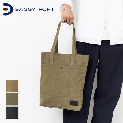 BAGGY PORT バギーポート ロウビキパラフィン 帆布 トートバッグ GRN-1514ST