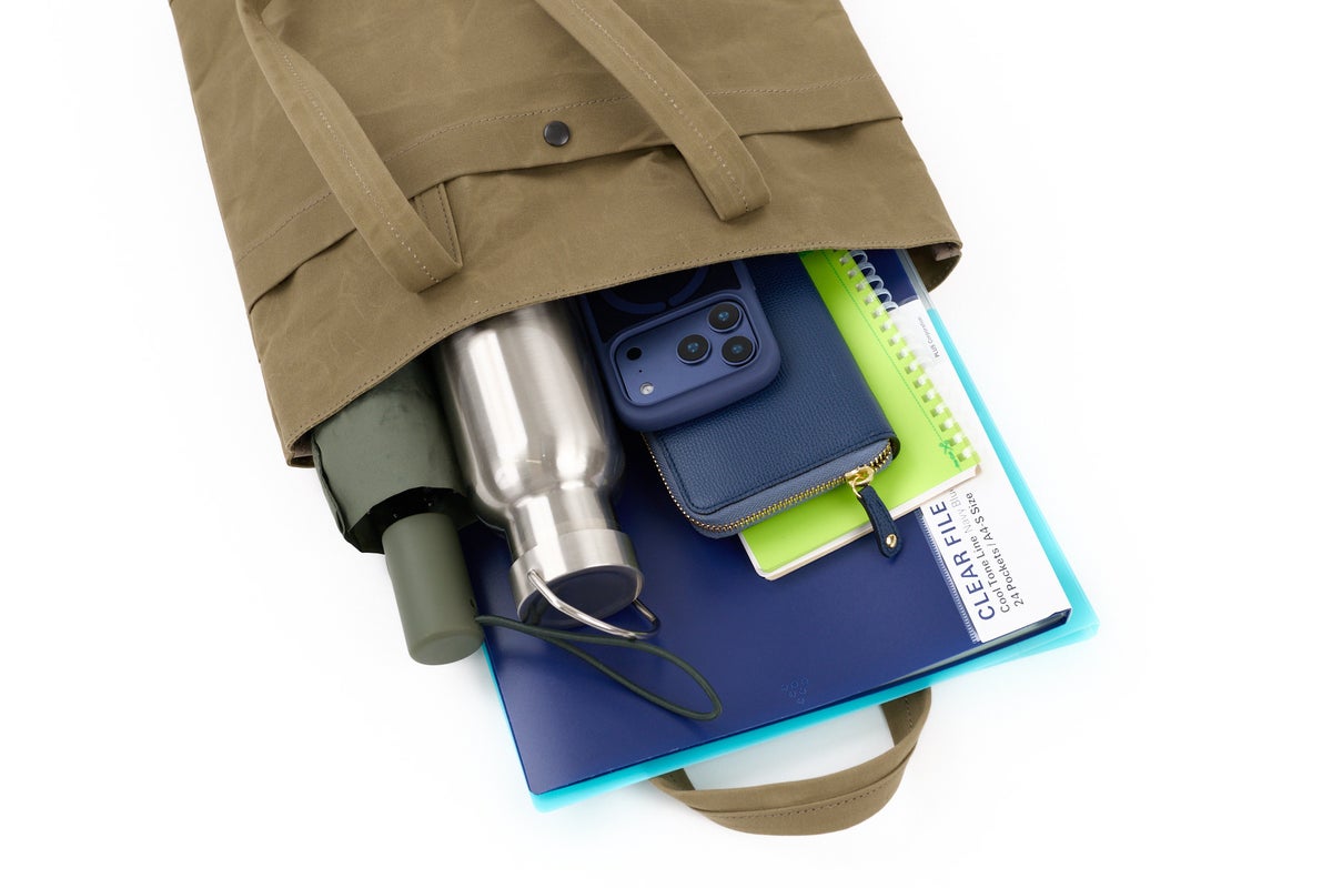BAGGY PORT バギーポート ロウビキパラフィン 帆布 トートバッグ GRN-1514ST