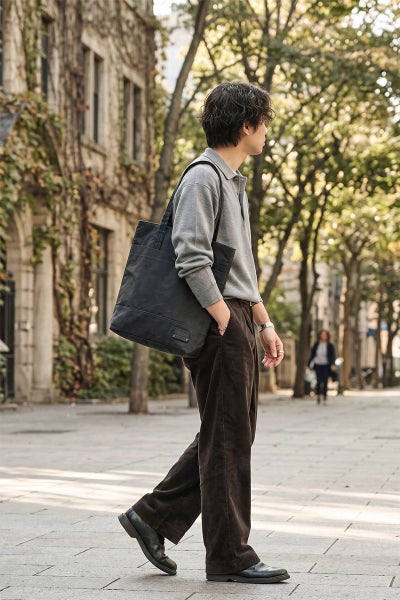 BAGGY PORT バギーポート ロウビキパラフィン 帆布 トートバッグ GRN-1514ST