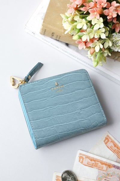 LANVIN en Bleu ランバン オン ブルー マゼンダ 小銭入れ付き二つ折り財布 481686