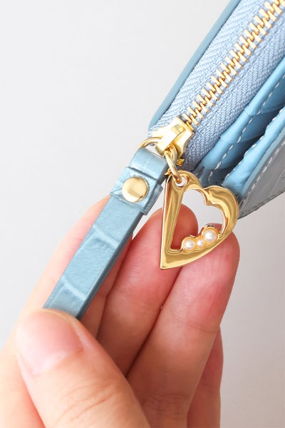 LANVIN en Bleu ランバン オン ブルー マゼンダ 小銭入れ付き二つ折り財布 481686