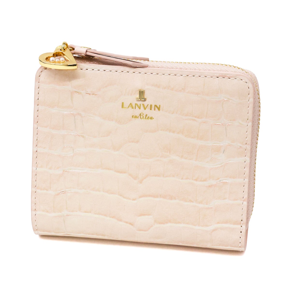 LANVIN en Bleu ランバン オン ブルー マゼンダ 小銭入れ付き二つ折り財布 481686