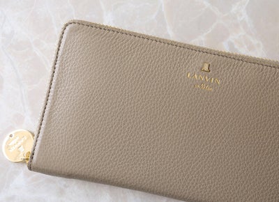 LANVIN en Bleu ランバン オン ブルー メラニー 小銭入れ付き長財布（ラウンドファスナー式 ） 483220