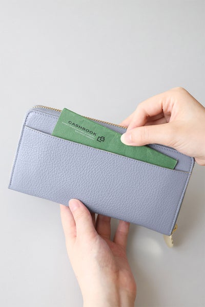 LANVIN en Bleu ランバン オン ブルー メラニー 小銭入れ付き長財布（ラウンドファスナー式 ） 483220