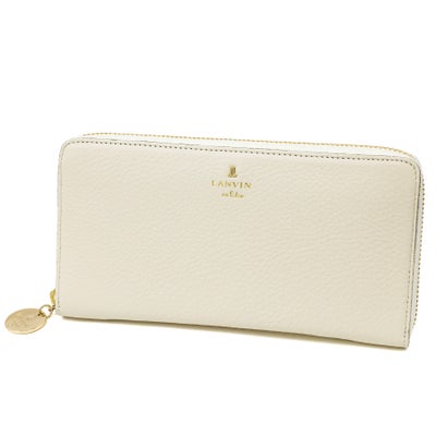 LANVIN en Bleu ランバン オン ブルー メラニー 小銭入れ付き長財布（ラウンドファスナー式 ） 483220