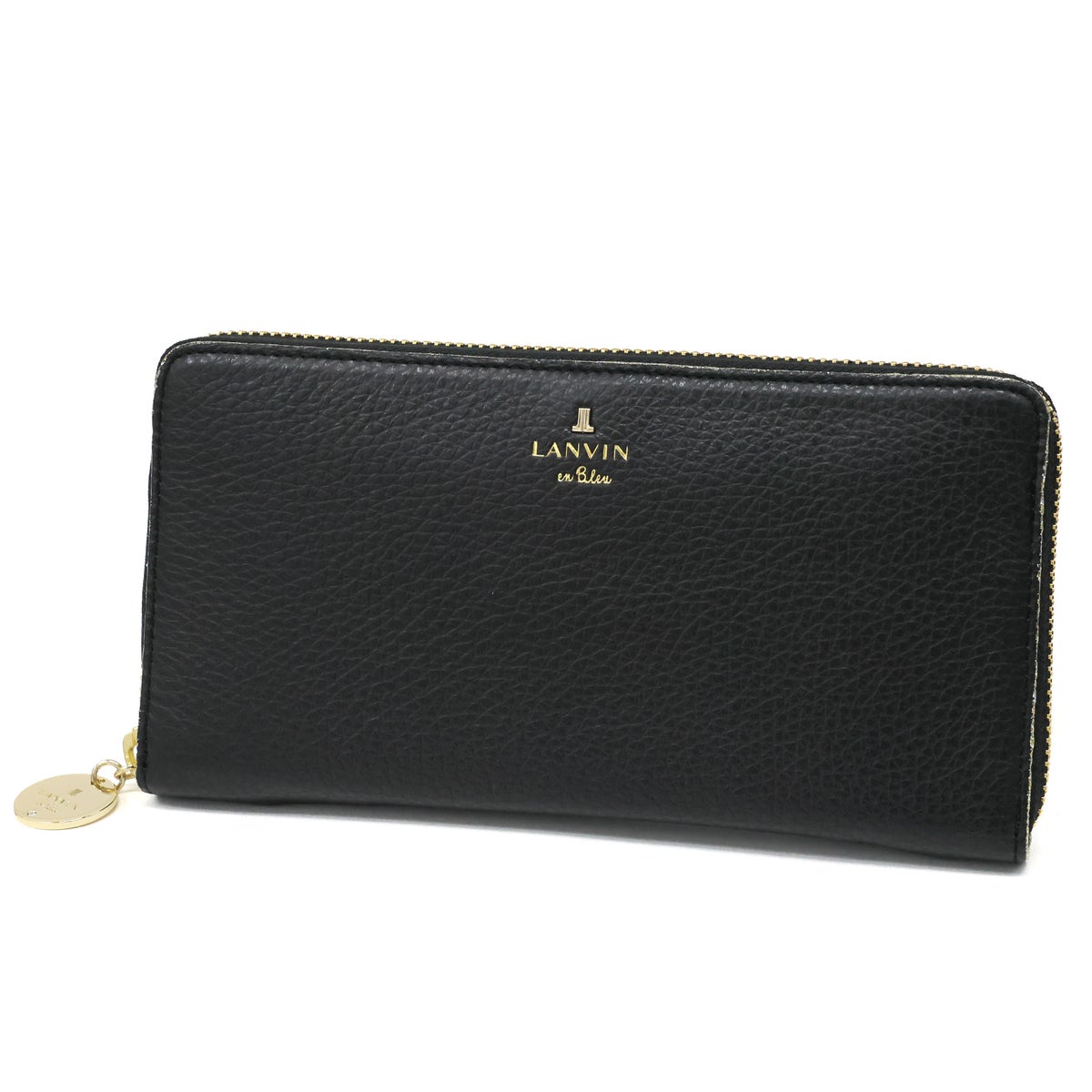 LANVIN en Bleu ランバン オン ブルー メラニー 小銭入れ付き長財布（ラウンドファスナー式 ） 483220