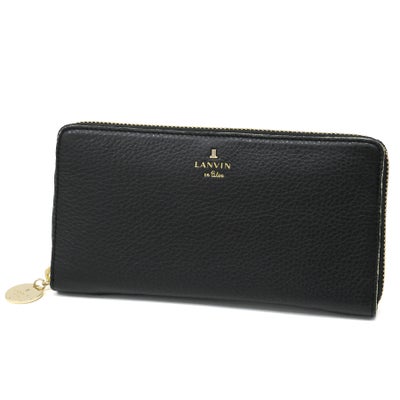 LANVIN en Bleu ランバン オン ブルー メラニー 小銭入れ付き長財布（ラウンドファスナー式 ） 483220