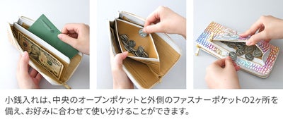 VIA DOAN ヴィア ドアン Arco アルコ 小銭入れ付き長財布（L字ファスナー式） 311