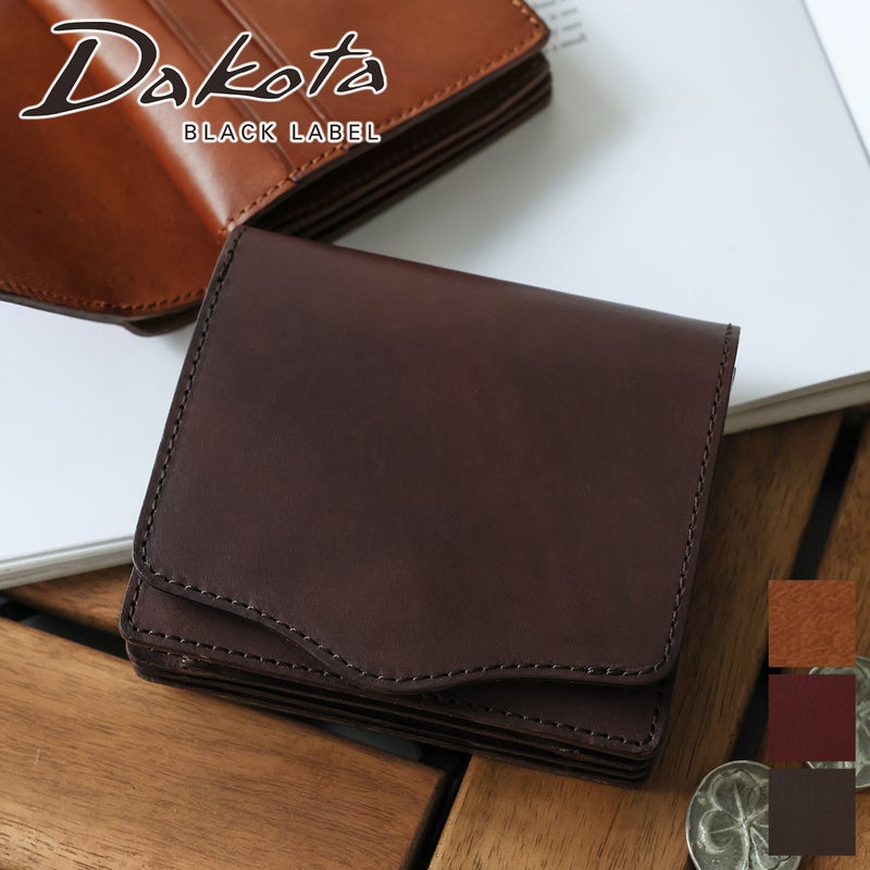 Dakota BLACK LABEL ダコタ ブラックレーベル ヒルツ 小銭入れ付き二つ折り財布 0620184