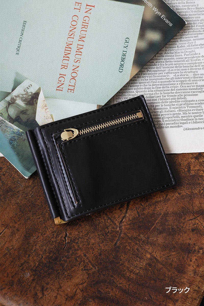 MR.OLIVE E.O.I ミスターオリーブ イーオーアイ HORWEEN CHROMEXCEL LEATHER ホーウィン クロムエクセルレザー MONEY CLIP WALLET ME113H