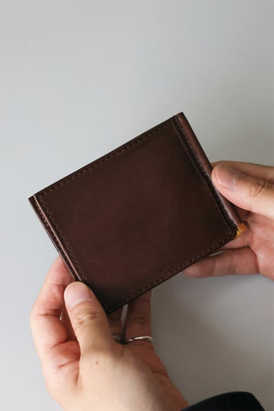 MR.OLIVE E.O.I ミスターオリーブ イーオーアイ HORWEEN CHROMEXCEL LEATHER ホーウィン クロムエクセルレザー MONEY CLIP WALLET ME113H
