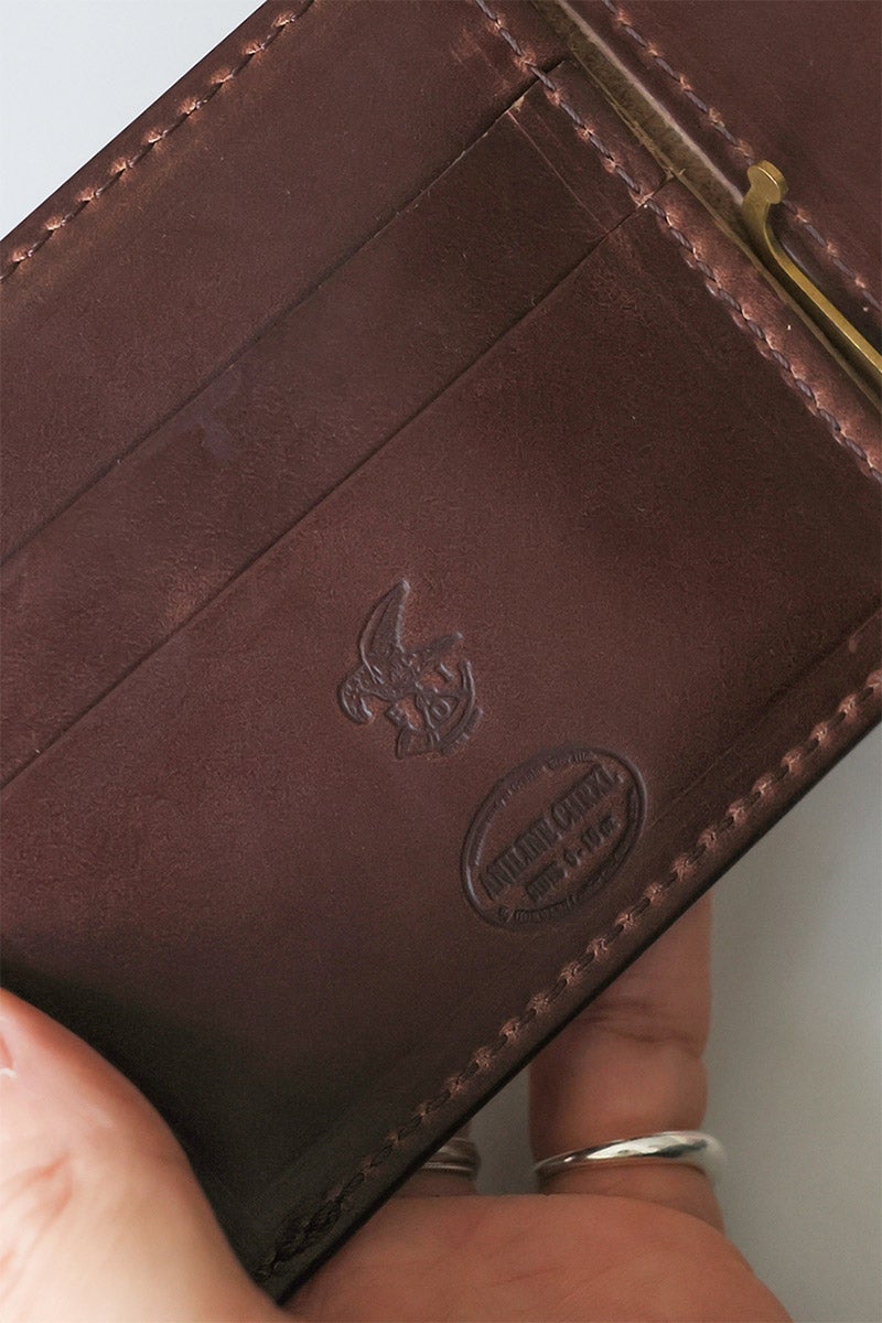 MR.OLIVE E.O.I ミスターオリーブ イーオーアイ HORWEEN CHROMEXCEL LEATHER ホーウィン クロムエクセルレザー MONEY CLIP WALLET ME113H