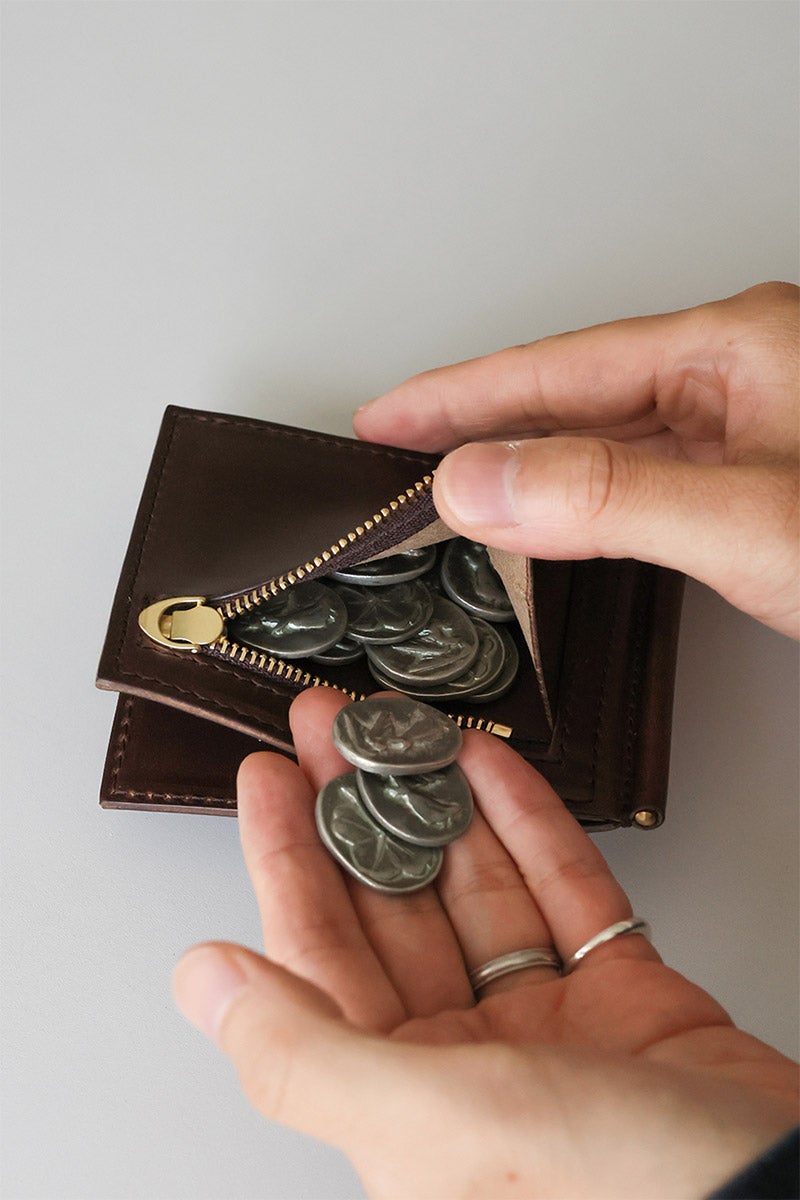 MR.OLIVE E.O.I ミスターオリーブ イーオーアイ HORWEEN CHROMEXCEL LEATHER ホーウィン クロムエクセルレザー MONEY CLIP WALLET ME113H