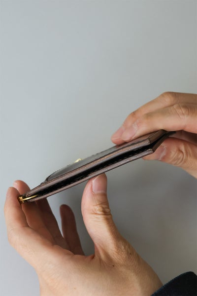 MR.OLIVE E.O.I ミスターオリーブ イーオーアイ HORWEEN CHROMEXCEL LEATHER ホーウィン クロムエクセルレザー MONEY CLIP WALLET ME113H