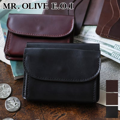 MR.OLIVE E.O.I ミスターオリーブ イーオーアイ HORWEEN CHROMEXCEL LEATHER ホーウィン クロムエクセルレザー MINI WALLET ME116H