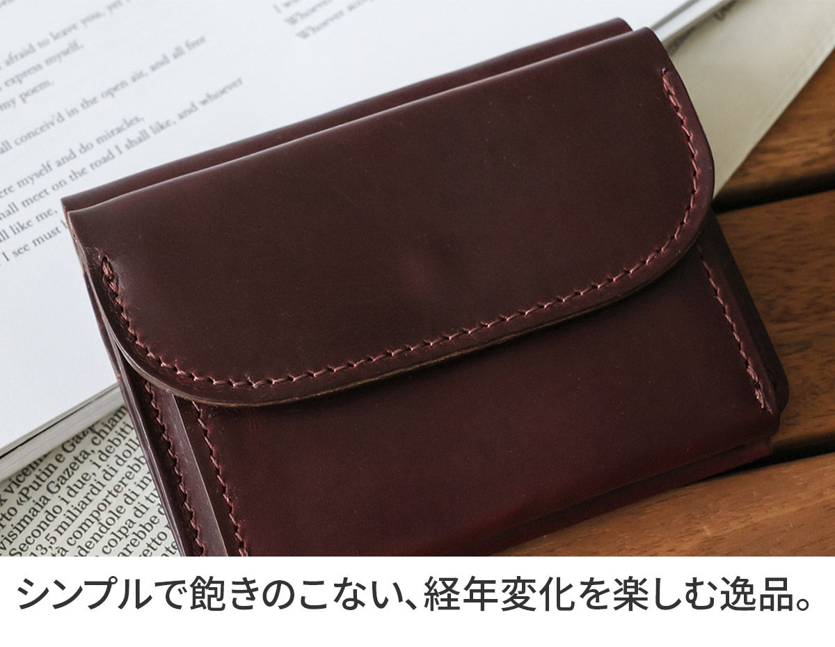 MR.OLIVE E.O.I ミスターオリーブ イーオーアイ HORWEEN CHROMEXCEL LEATHER ホーウィン クロムエクセルレザー MINI WALLET ME116H