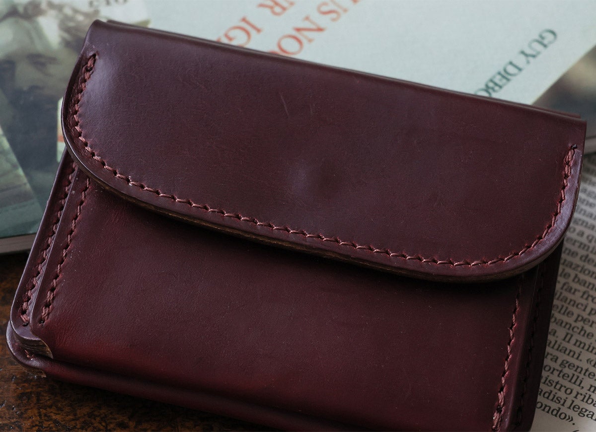 MR.OLIVE E.O.I ミスターオリーブ イーオーアイ HORWEEN CHROMEXCEL LEATHER ホーウィン クロムエクセルレザー MINI WALLET ME116H