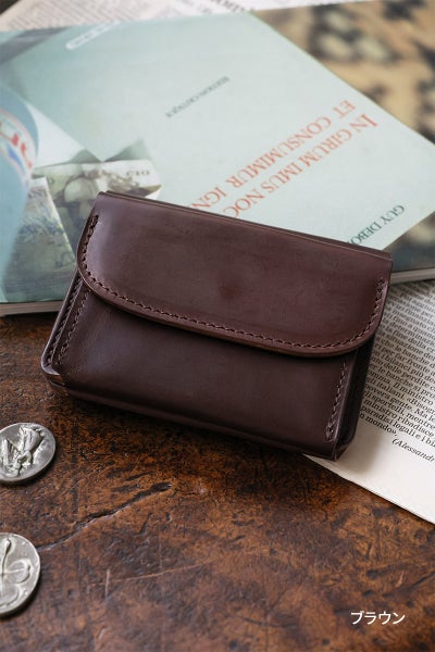 MR.OLIVE E.O.I ミスターオリーブ イーオーアイ HORWEEN CHROMEXCEL LEATHER ホーウィン クロムエクセルレザー MINI WALLET ME116H