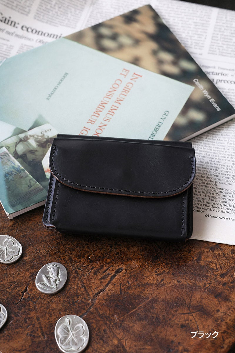 MR.OLIVE E.O.I ミスターオリーブ イーオーアイ HORWEEN CHROMEXCEL LEATHER ホーウィン クロムエクセルレザー MINI WALLET ME116H