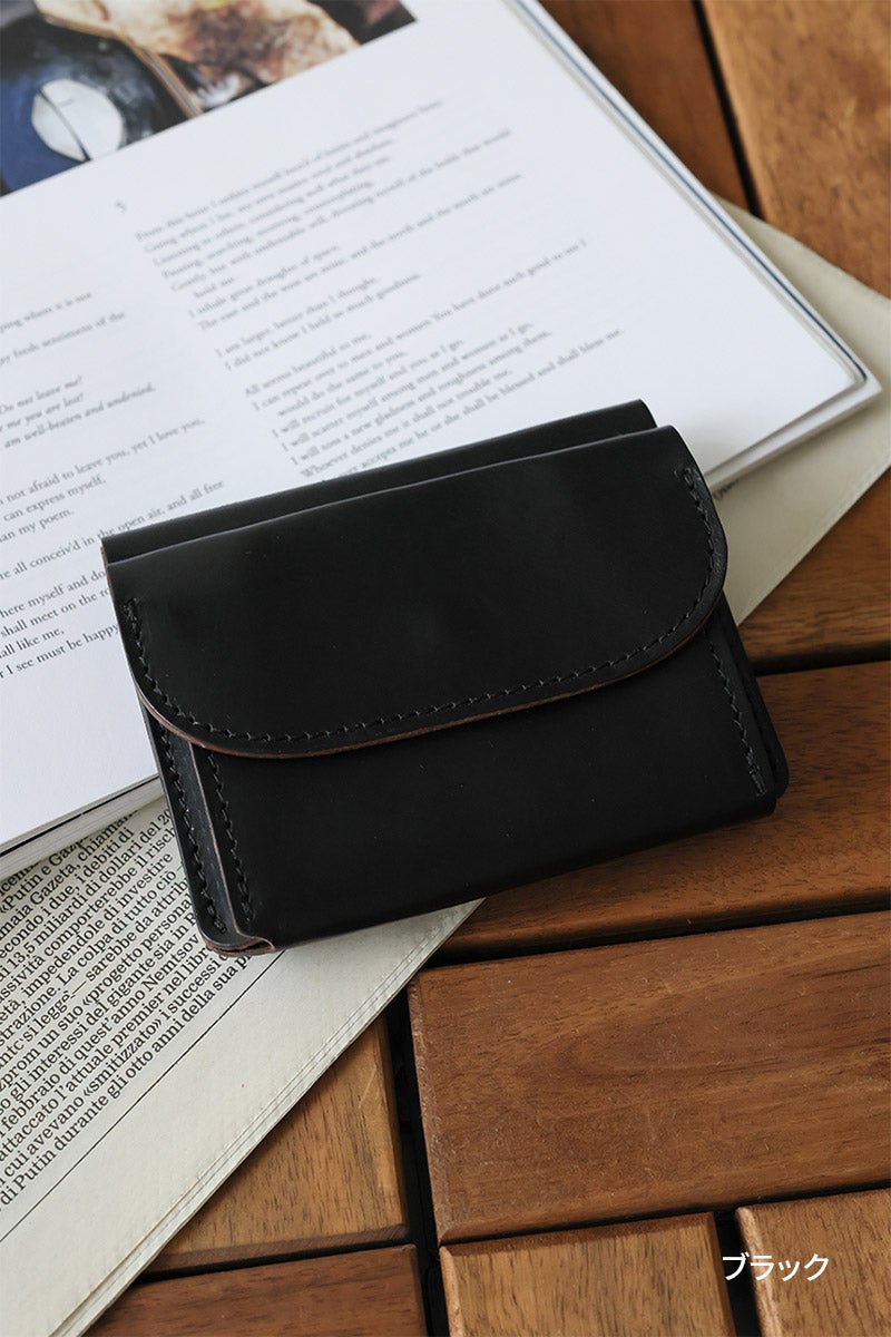 MR.OLIVE E.O.I ミスターオリーブ イーオーアイ HORWEEN CHROMEXCEL LEATHER ホーウィン クロムエクセルレザー MINI WALLET ME116H