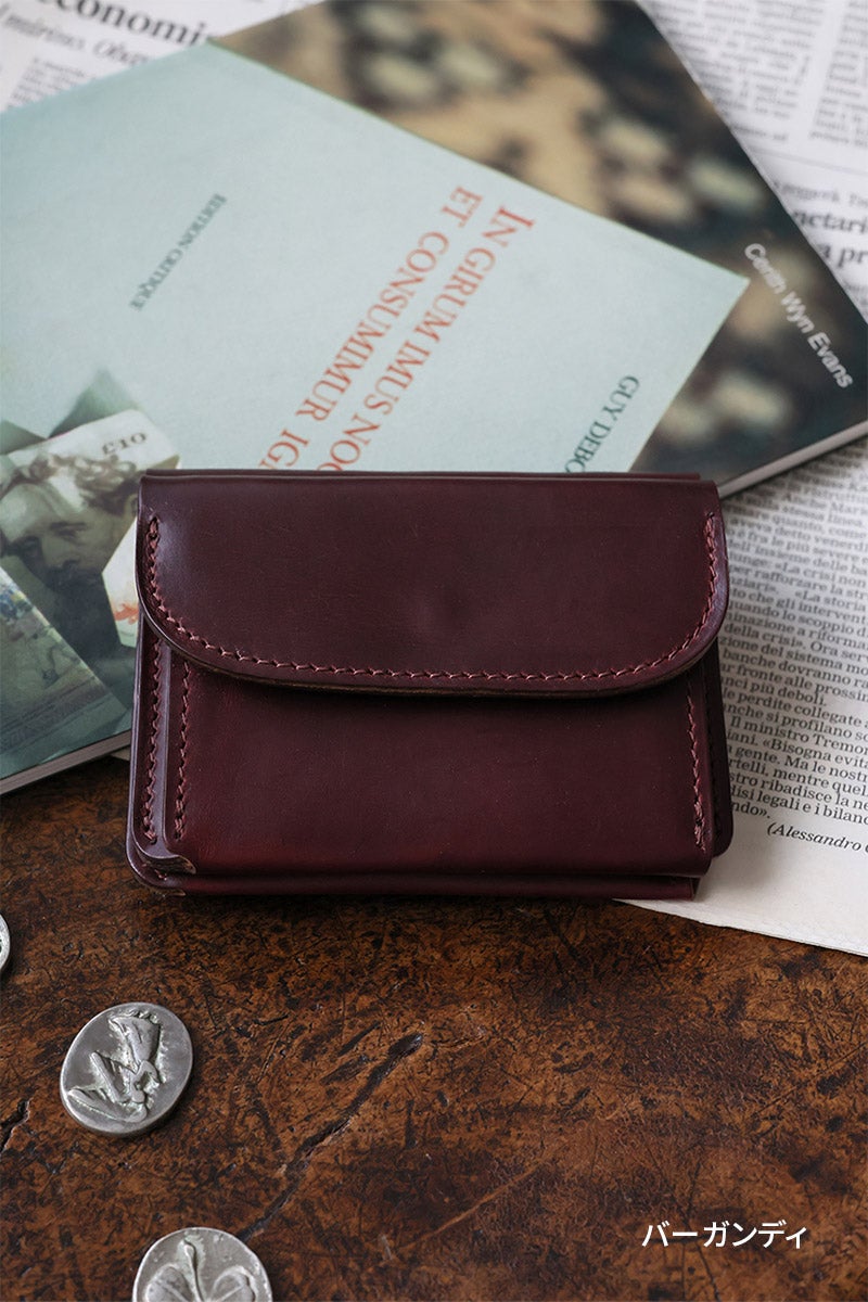 MR.OLIVE E.O.I ミスターオリーブ イーオーアイ HORWEEN CHROMEXCEL LEATHER ホーウィン クロムエクセルレザー MINI WALLET ME116H