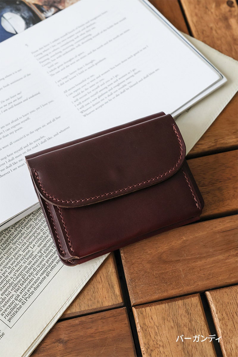 MR.OLIVE E.O.I ミスターオリーブ イーオーアイ HORWEEN CHROMEXCEL LEATHER ホーウィン クロムエクセルレザー MINI WALLET ME116H