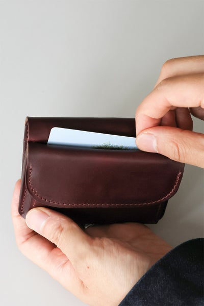 MR.OLIVE E.O.I ミスターオリーブ イーオーアイ HORWEEN CHROMEXCEL LEATHER ホーウィン クロムエクセルレザー MINI WALLET ME116H