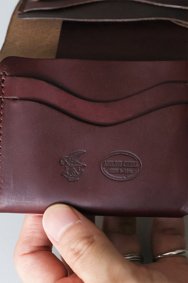 MR.OLIVE E.O.I ミスターオリーブ イーオーアイ HORWEEN CHROMEXCEL LEATHER ホーウィン クロムエクセルレザー MINI WALLET ME116H
