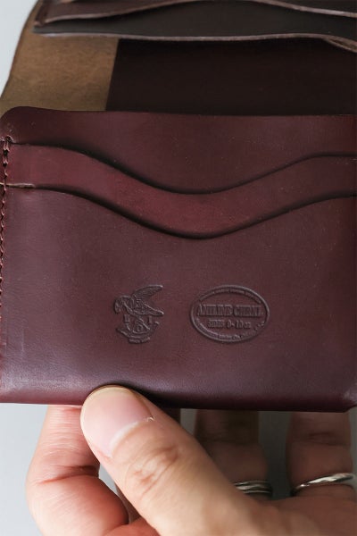 MR.OLIVE E.O.I ミスターオリーブ イーオーアイ HORWEEN CHROMEXCEL LEATHER ホーウィン クロムエクセルレザー MINI WALLET ME116H