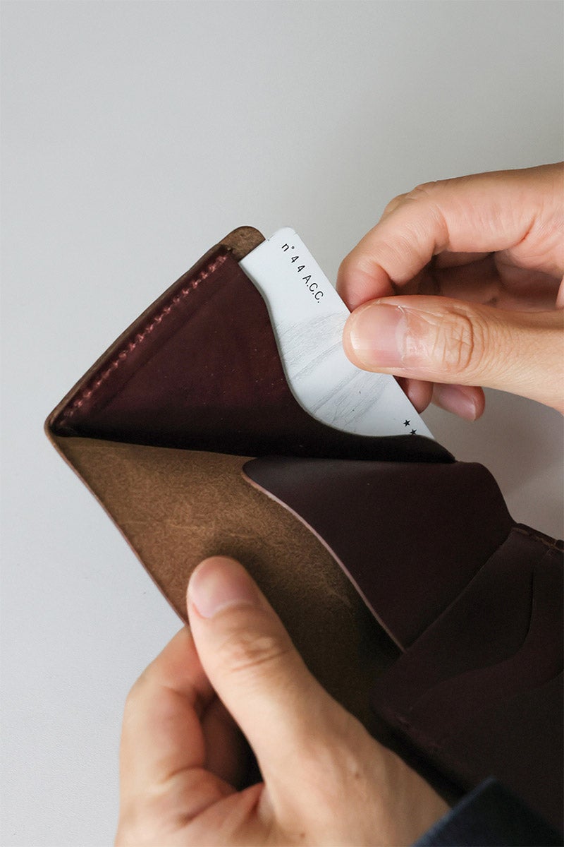 MR.OLIVE E.O.I ミスターオリーブ イーオーアイ HORWEEN CHROMEXCEL LEATHER ホーウィン クロムエクセルレザー MINI WALLET ME116H