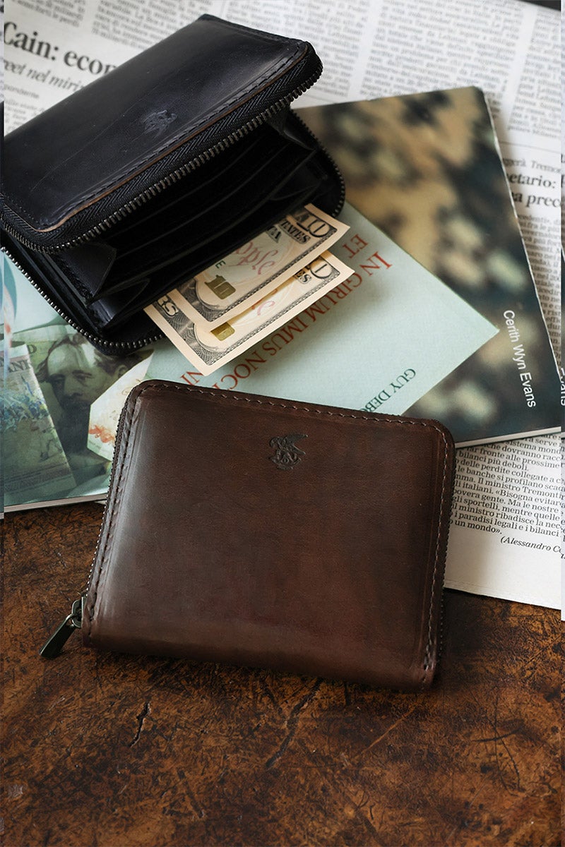 MR.OLIVE E.O.I ミスターオリーブ イーオーアイ HORWEEN CHROMEXCEL LEATHER ホーウィン クロムエクセルレザー COMPACT ZIP WALLET ME123H