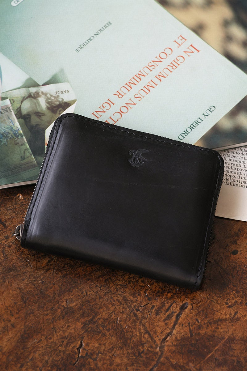 MR.OLIVE E.O.I ミスターオリーブ イーオーアイ HORWEEN CHROMEXCEL LEATHER ホーウィン クロムエクセルレザー COMPACT ZIP WALLET ME123H