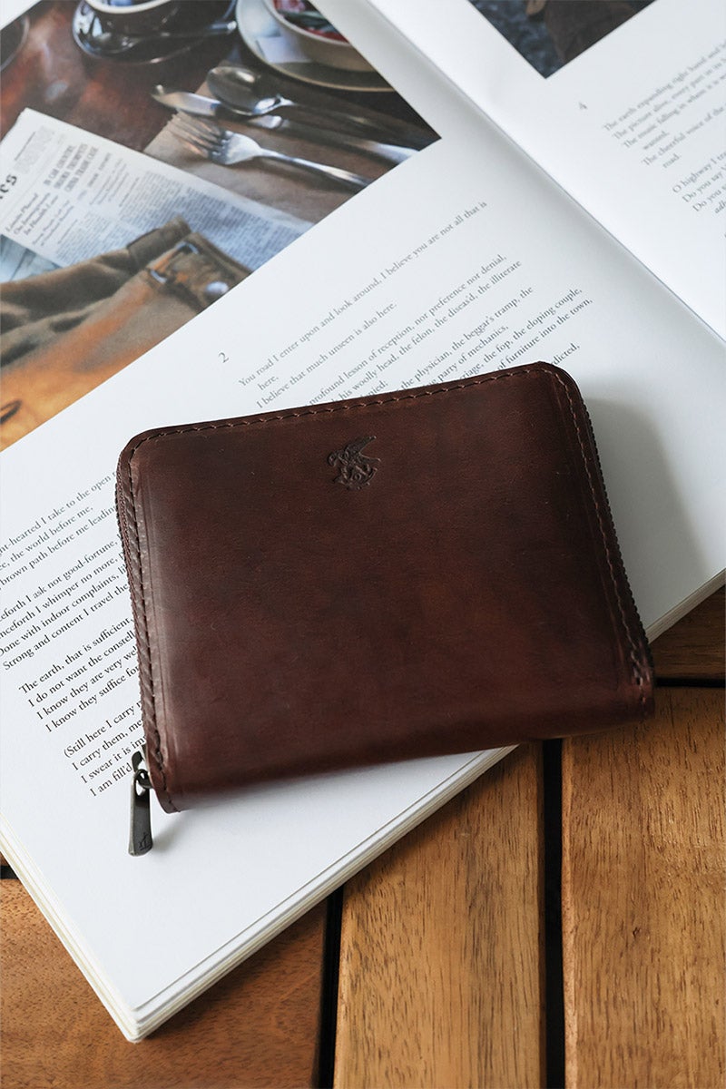 MR.OLIVE E.O.I ミスターオリーブ イーオーアイ HORWEEN CHROMEXCEL LEATHER ホーウィン クロムエクセルレザー COMPACT ZIP WALLET ME123H