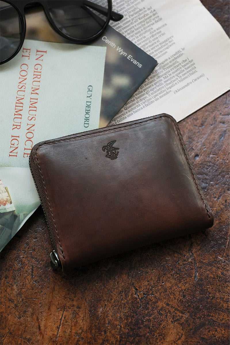 MR.OLIVE E.O.I ミスターオリーブ イーオーアイ HORWEEN CHROMEXCEL LEATHER ホーウィン クロムエクセルレザー COMPACT ZIP WALLET ME123H