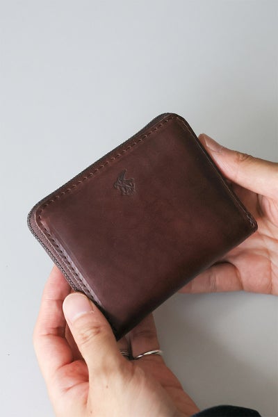MR.OLIVE E.O.I ミスターオリーブ イーオーアイ HORWEEN CHROMEXCEL LEATHER ホーウィン クロムエクセルレザー COMPACT ZIP WALLET ME123H