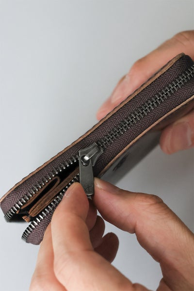 MR.OLIVE E.O.I ミスターオリーブ イーオーアイ HORWEEN CHROMEXCEL LEATHER ホーウィン クロムエクセルレザー COMPACT ZIP WALLET ME123H