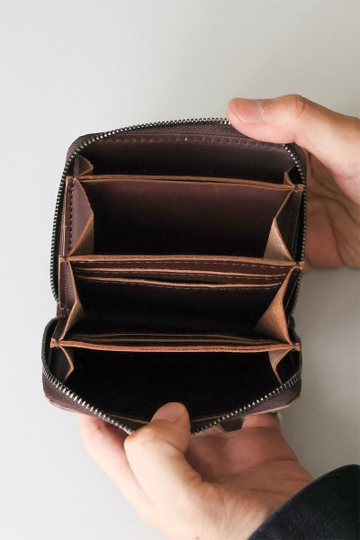 MR.OLIVE E.O.I ミスターオリーブ イーオーアイ HORWEEN CHROMEXCEL LEATHER ホーウィン クロムエクセルレザー COMPACT ZIP WALLET ME123H