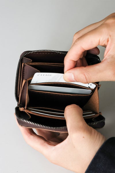MR.OLIVE E.O.I ミスターオリーブ イーオーアイ HORWEEN CHROMEXCEL LEATHER ホーウィン クロムエクセルレザー COMPACT ZIP WALLET ME123H