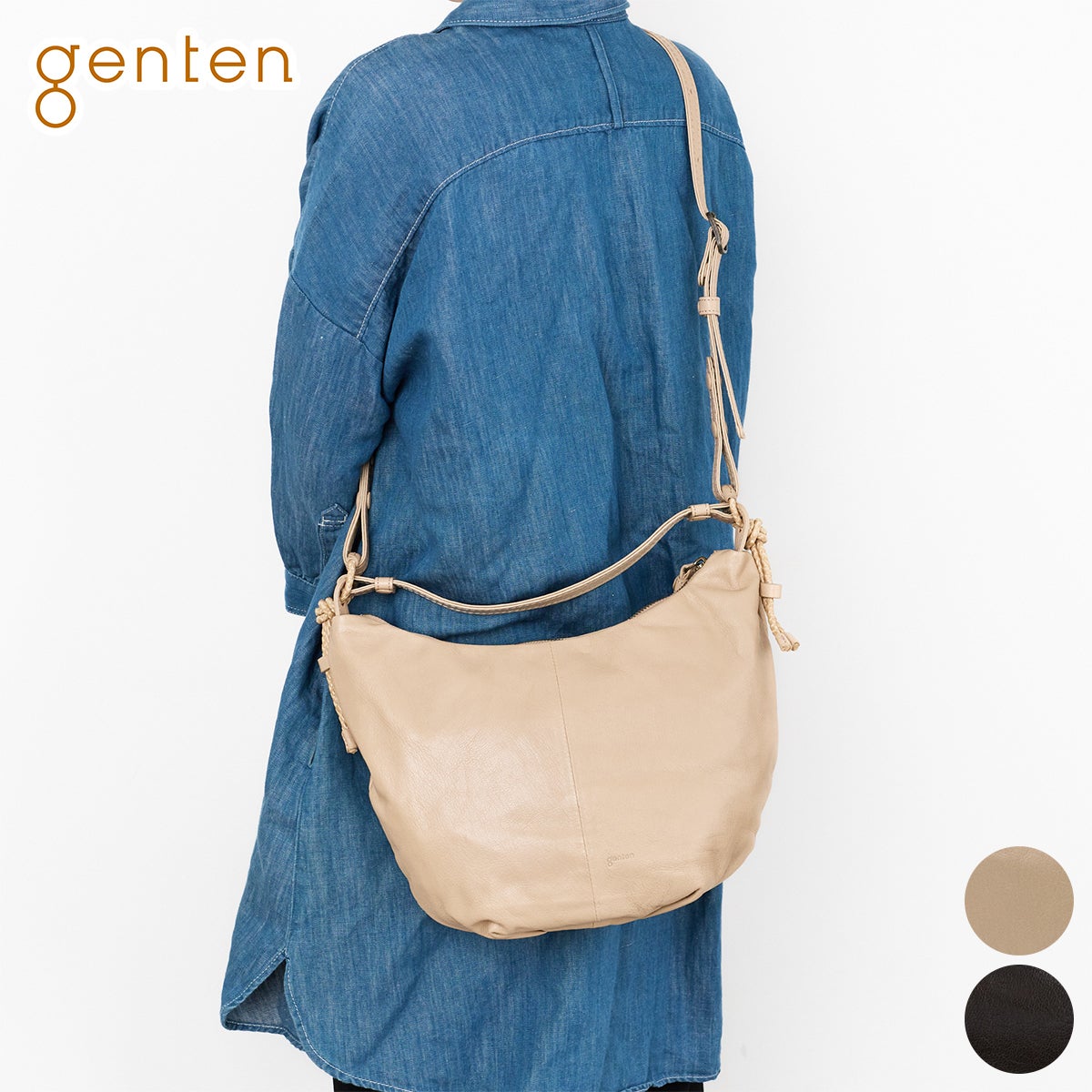 genten ゲンテン Air curve エアカーヴ 2WAYショルダーバッグ 45130